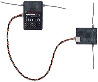 AR6210 DSMX 6-Channel Receiver for Spektrum Transmitter TX RC (DSMX,DSM2,DX6I,DX9,DX18)