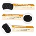 SHOWERORO 14pcs Drum Silencer Stickers Bass Drum Mute Drum Mutes Drum Silencer Mats Drum Silencer Pad Drum Sound Muffler Drum Pad Drum Damper Pads Noise-absorbing Pad Damping