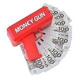 Im Lieferumfang befinden sich 100 Stück 100€-Spielgeld Noten. Mit diesen kann der Spaß also direkt beginnen und die Scheine durch die Lüfte fliegen.