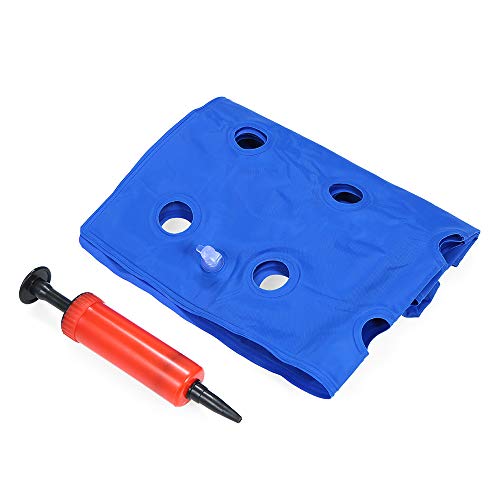 Cucudy Portátil 18 * 18 polegadas PVC Air Insuflável Almofada Do Assento Ponto de Pressão Alívio Da