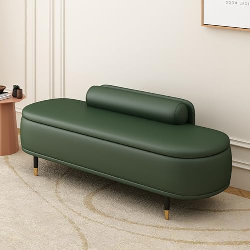 Otomana de almacenamiento verde