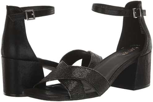 Kenneth Cole REACTION Women's Mix X Band Jewel Platform, Black, 8.5 | Image 6