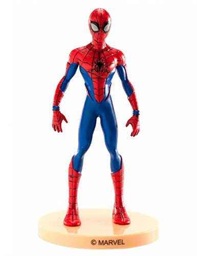Dekora - Tortendeko Geburtstag Cake Topper | Torten Deko Geburtstag Spiderman Figur für Torte - Torten Zubehör aus PVC 9 cm