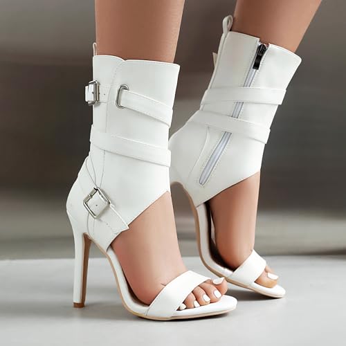 Image of ForeMode Fashion Women T-Strap High Heels Bow Platform Round Toe Pumps Leather Summer Sweet Shoes