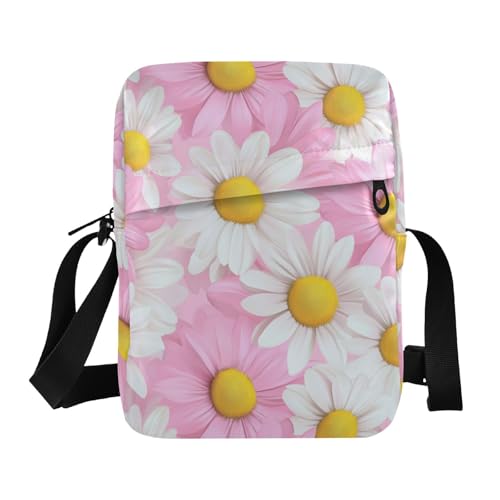 KLL Sweet Daisy Valentine messenger bag crossbody Vegan Leather men's shoulder bag Casual Shoulder Hand Bag For Woman