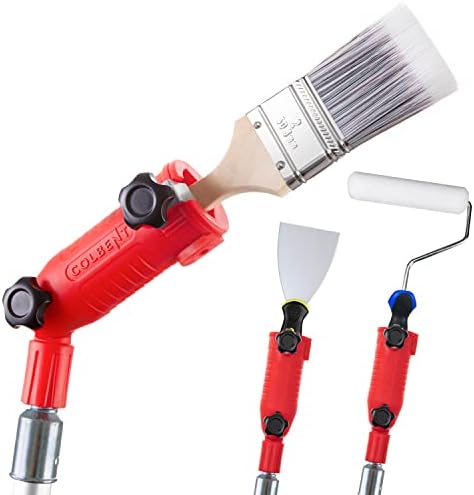 COLBENT Multi-Angle Paint Brush Extender, Paint Edger Tool for High Ceilings | Paint Brush Extension Handle, Corner Painting Tool, Extension Pole Attachments, Long Paint Brush Tool for Painting Pole