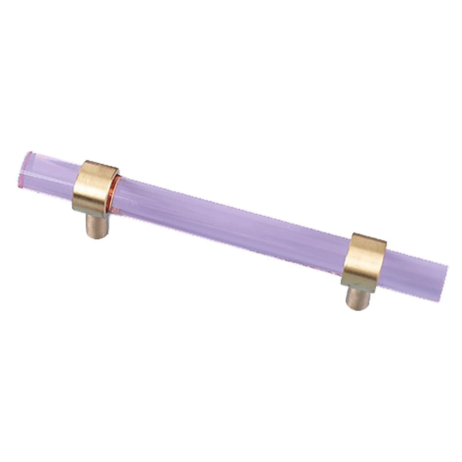 LCANALLYMS Kitchen cabinet handles, Crystal Copper Kitchen Cabinet Pull Nordic Gold Furniture Drawer Handle Decorative Knob for Cabinets Dresser Cupboard Wardrobe(Pink)