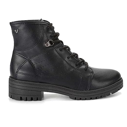 Bota Feminina Mississipi Coturno Salto Baixo Tratorada Preto 34
