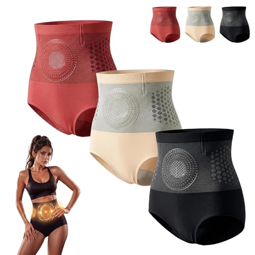 Syngas Moringa and Berberine Shorts 4-in-1 Micro-Particle Sculpting High-Waisted Shorts for Women (US Alpha Large Regular Regular 3 Color)