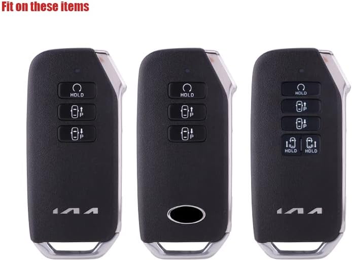 Miniatura 2 de Horande Funda protectora de TPU suave para llavero KIA EV6 K5 Sorento sin llave (morado)