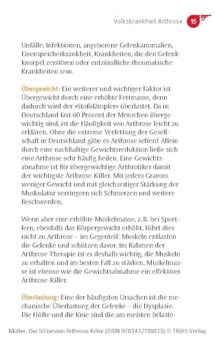 Die 50 besten Arthrose-Killer