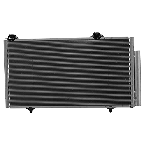 Image of TRQ A /C Condenser and Receiver Drier Assembly Compatible with 2005 Scion xA From 5 01 05 Production Date 2005 xB From 5 01 05 Production Date 2006 xA 2006 xB