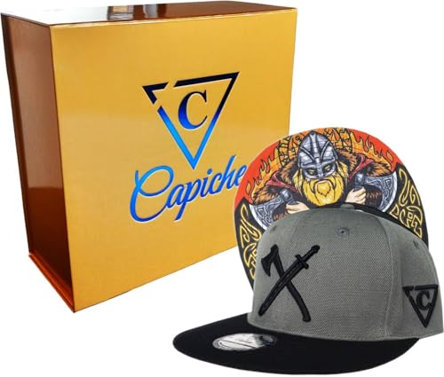 Image of Capiche [99+ Variations Snapback Cap Men's Cap - Baseball - Hat - Art - Unisex - Visor - Men - One Size - Tattoo - Men - Women