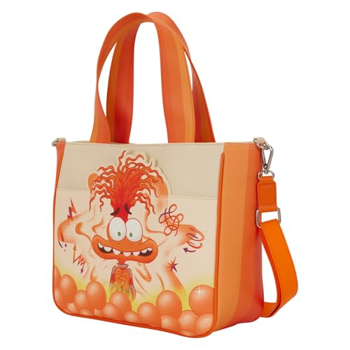 Bolso tote Loungefly Inside Out 2 Anxiety con monedero miniatura 3