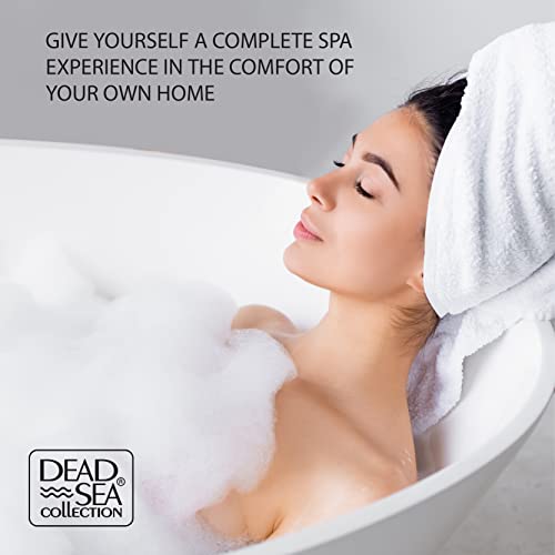 Dead Sea Collection Bath Salts Enriched With Almond & Vanilla - Natural Salt For Bath - Large 34.2 Oz. - Nourishing Essential Body Care For Soothing And Relaxing Your Skin And Muscle #TOP3