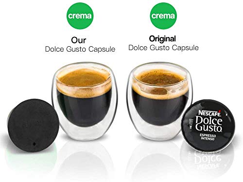 BRBHOM i Cafilas Cápsula de café reutilizável para Dolce Gusto, Lumio, capsula reutilizável com 1 co