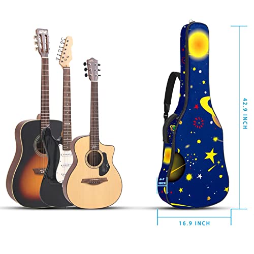 Housse pour guitare acoustique – Motif requin, pieuvre – Crabe – Baleine – Poissons d’hippocampe – 1 cm d’épaisseur… - Les Beatles, Paul McCartney, John Lennon, RIngo Starr, George Harrison Housse pour guitare acoustique - Motif requin, pieuvre - Crabe - Baleine - Poissons d'hippocampe - 1 cm d'épaisseur… – Image 6