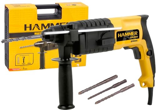 Qual é o melhor Martelete Perfurador ? 10 melhores para comprar 8 Martelete Perfurador Rotativo Com Maleta Sds Plus 650w 850 rpm Mr650 Hammer