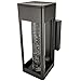 SUNLITE 81224-SU LED Open Cage Raindrop Wall Light Fixture 12 Watts, Dimmable, 500 Lumens, Oil Rubbed Bronze Finish with Bubble Glass, Outdoor Use, ETL Listed, 14 Inches, 30K - Warm White