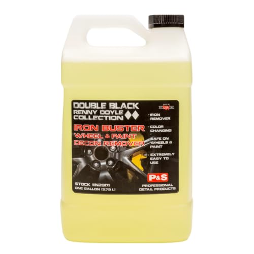 Image of P & S PROFESSIONAL DETAIL PRODUCTS Iron Buster Wheel & Paint Decon Remover - pH Balanced, Safe on Alloy, Chrome, Steel & Aluminum Wheels - 1 Gallon