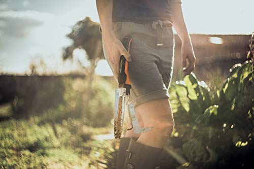 Fiskars Xact Small Weeding Knife, Length: 33.8 Cm, Black/Orange, High Steel/Plastic, 1027045 #TOP2