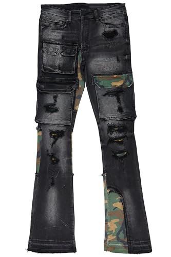 Men's Zeta Stacked Flare Jean2