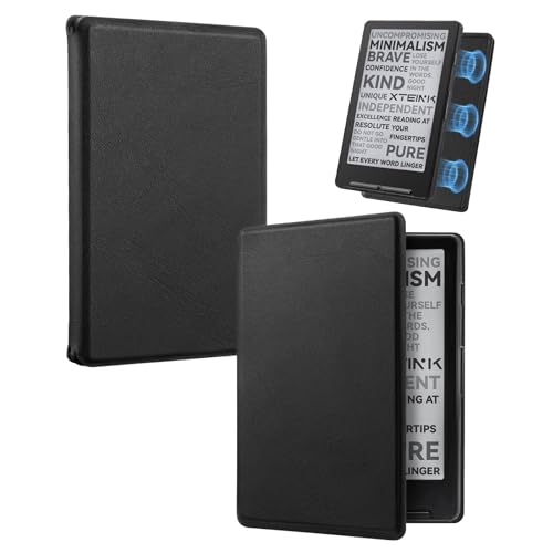 CoBak Magnetic Case for XTEINK X4 Ultra-Lightweight Protective Cover for Xteink X4 E-Reader Secure Magnetic Attachment(Black)