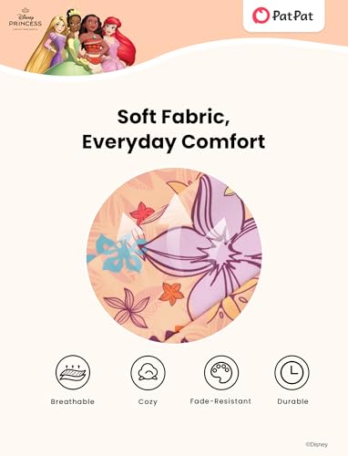 Image of Disney Frozen Toddler Girl Outfits Long Sleeve Shirt and Pocket Pant Clothing Sets Fall Casual Pullover Dailywear
