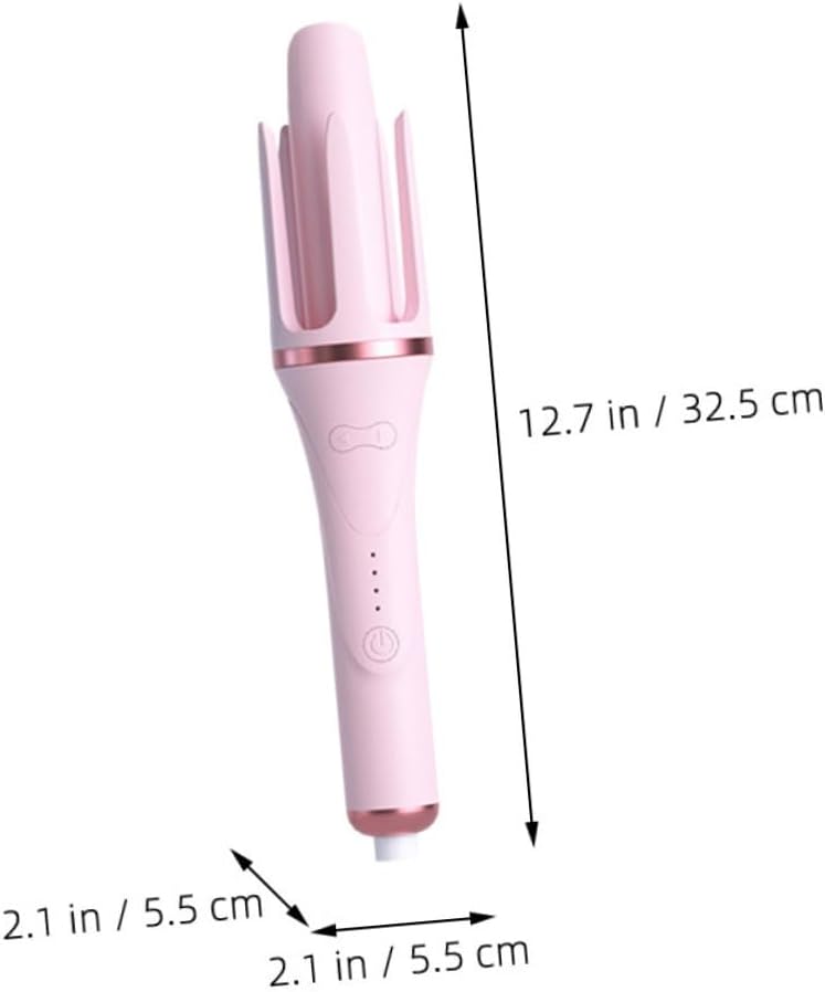 NOLITOY Automatic Hair Curler for Women Portable Electric Curling Iron with Temperature Fast Heating for Dry and Wet Hair US Plug Stylish Hairdressing Tool