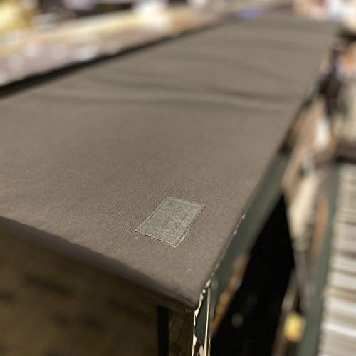 Clairevoire Waterproof Top Cover Pad for Upright/Vertical Pianos | Minimalist Design | impact protection | Optimal protection against Scratches/Blemishes/Dents on Topboard (waterproof)