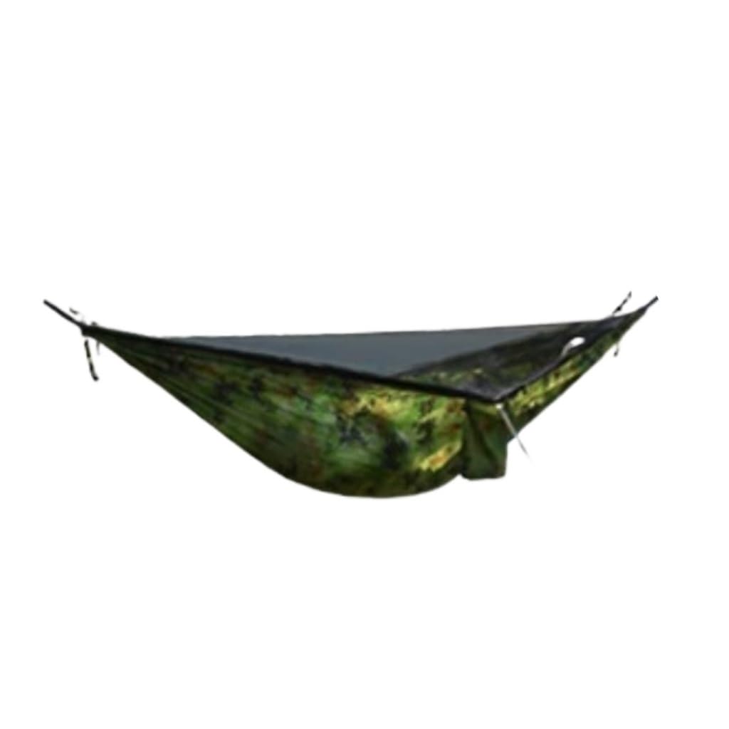 Nylonowy podwójny hamak spadochronowy z moskitierą