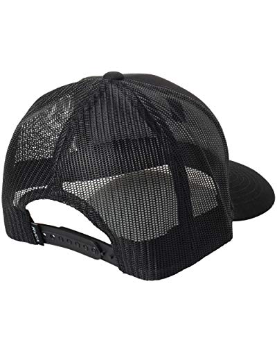 Image of RVCA Men's Curved Brim Trucker Hat, Structured Hat with Curved Bill, Adjustable Snapback Closure