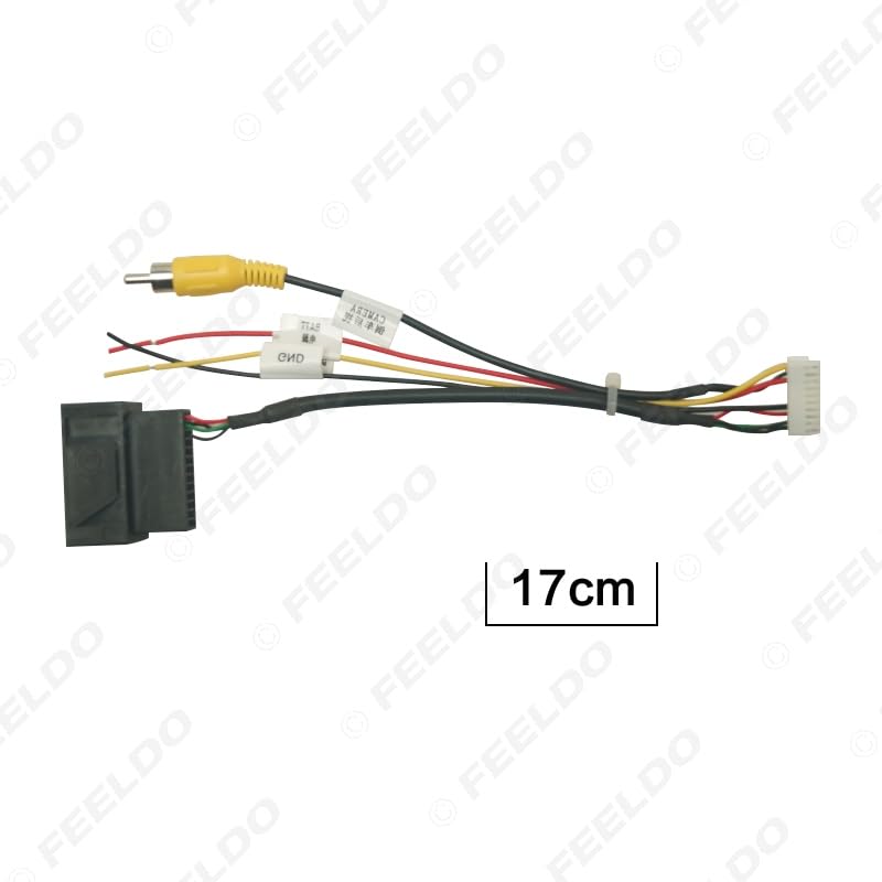 Car for Audio Wiring Harness with Canbus Box for Volkswagen Model Equipped RGB Reversing Camera Stereo Wire Adapter - (Color Name: B only canbus Box)