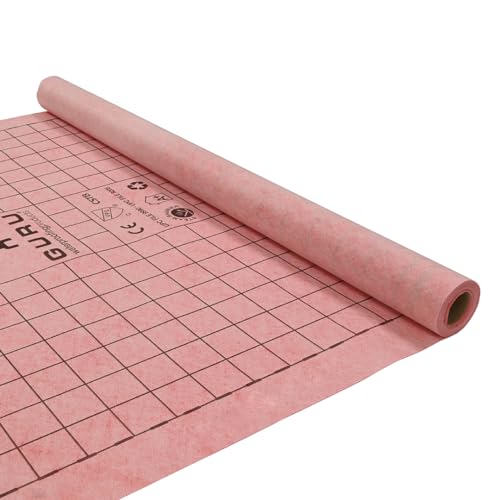 Lámina impermeabilizante Water-Stop, impermeabilizante para terrazas, impermeabilizante para duchas, impermeabilizante para piscinas, impermeabilizar duchas (2 x 20 metros)