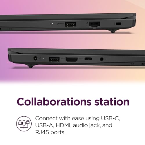 Image of Lenovo V15 Gen 5 - Business Laptop - Intel Core 5 210H CPU - 15.6 inch FHD Display - 16GB RAM - 512GB SSD Storage - Integrated Intel Graphics - Webcam Privacy Shutter - Business Black