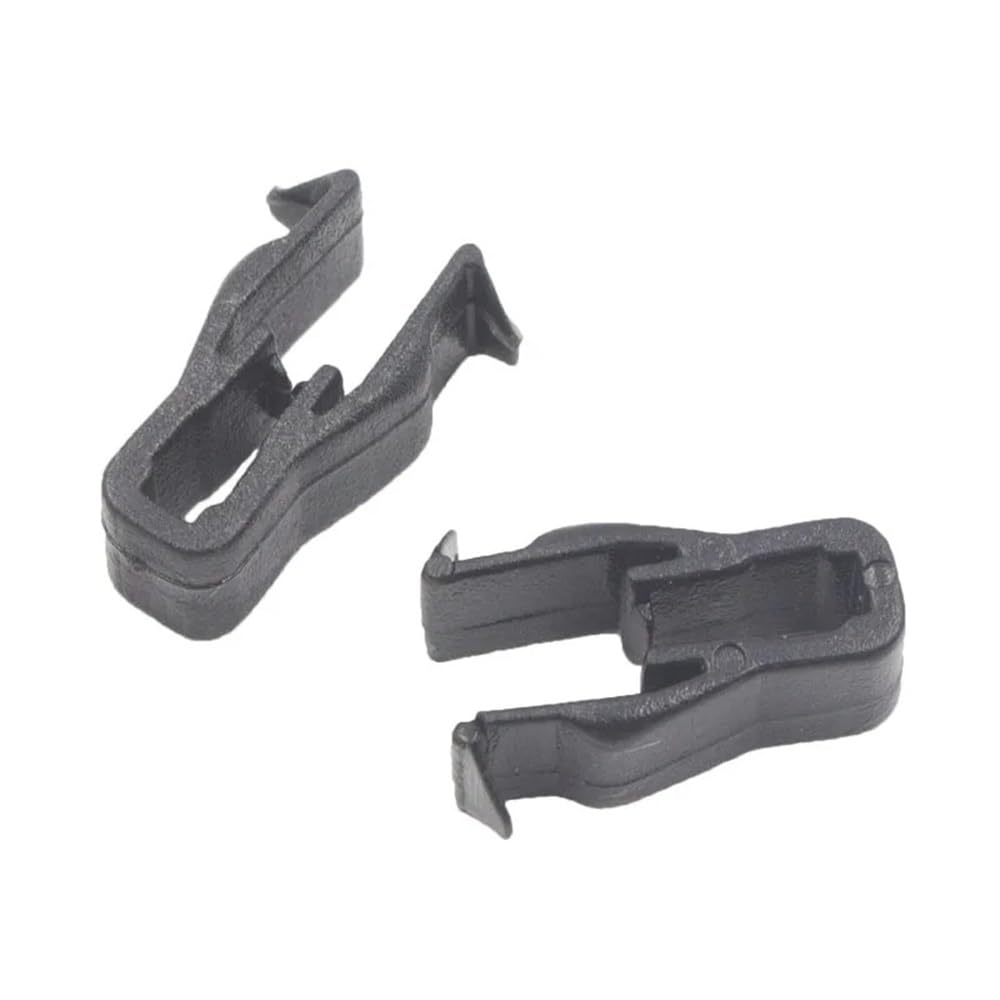 GLBMLMTHZP 30x Universal Car Instrument panel Snaps clips Black Plastic Trim Panel Dashboard U Type Fasteners