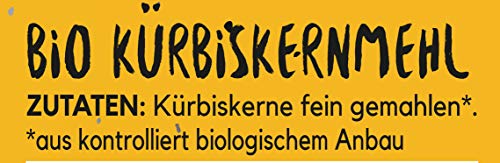 Foto von Seitenbacher Bio Kürbiskern Mehl I Vegan I Reich an Protein und Ballaststoffen I Glutenfrei I Lactosefrei I Omega Fettsäuren I (1x330 g)