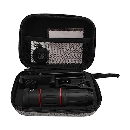 28x HD Phone Telephoto Lens Kit with 198 Degree Wide Angle Fisheye Lens for Smartphones