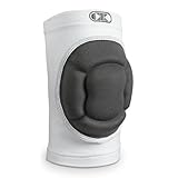 Cliff Keen Impact Bubble Kneepad-White/Charcoal
