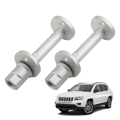 6508486AA 2PCS Rear Toe Link Alignment Bolts Kit,Rear Camber Bolts Compatible with Chrysler Sebring 200, Dodge Avenger Caliber Durango Journey, Jeep Compass Patriot Grand Cherokee by XDFDRF - Used condition - US$14.55