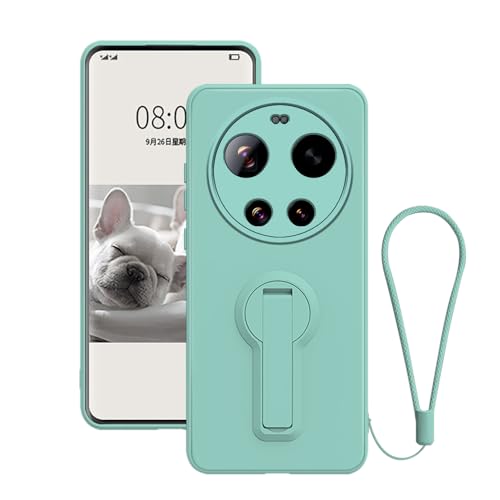 Coque antichoc Xiaomi 17 Ultra en silicone avec cordon amovible et bague support