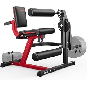 FEIERDUN 4-in-1 Adjustable Leg Extension Curl Machine - 700lbs Capacity Leg Extension Machine for Lower Body Workouts - Adjustable Leg Curl Machine