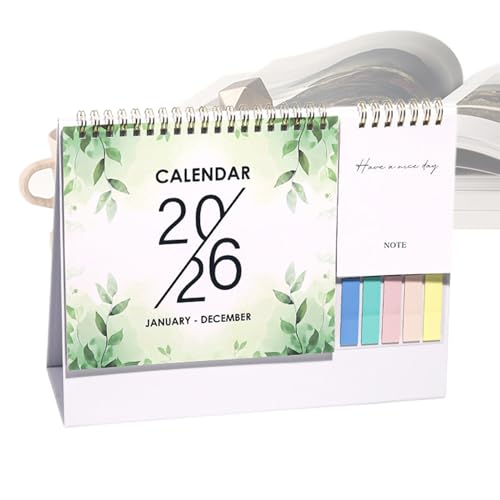 Agenda para profesores y calendario 2026 con bloques grandes para planificar las clases