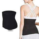 MagiSel Nierenwärmer Damen, Elastischer Lendenwärmer Wärmer, Rückenwärmer,nierengurt wärmend, Gestrickter Taillen Beschützer Nierenwärmer für Damen und Herren Büro und Outdoor