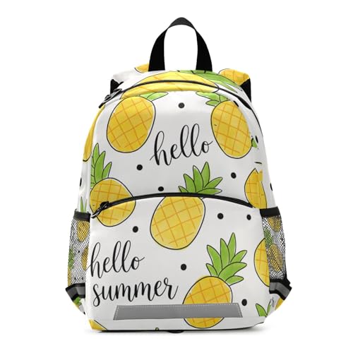 voucong Carino ananas giallo in estate scuola zaini per bambini coulisse libri borsa per 5 anni bolso escolar para adolecente