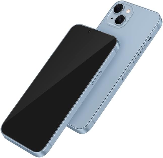 Without Logo Non-working Phone Dummy Display Model Pretend Phone toy for Phone 14 Plus 6.7 inches (14plus Blue Blackscreen)