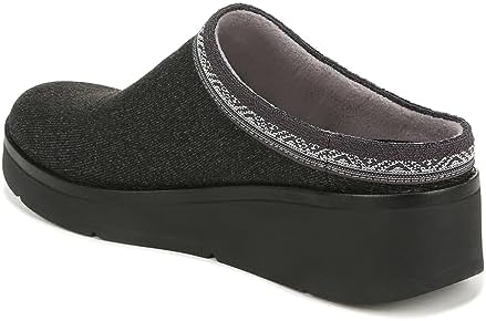 BZees Women's Flagstaff Slip On Washable Comfort Clog Black 9 W | Image 4