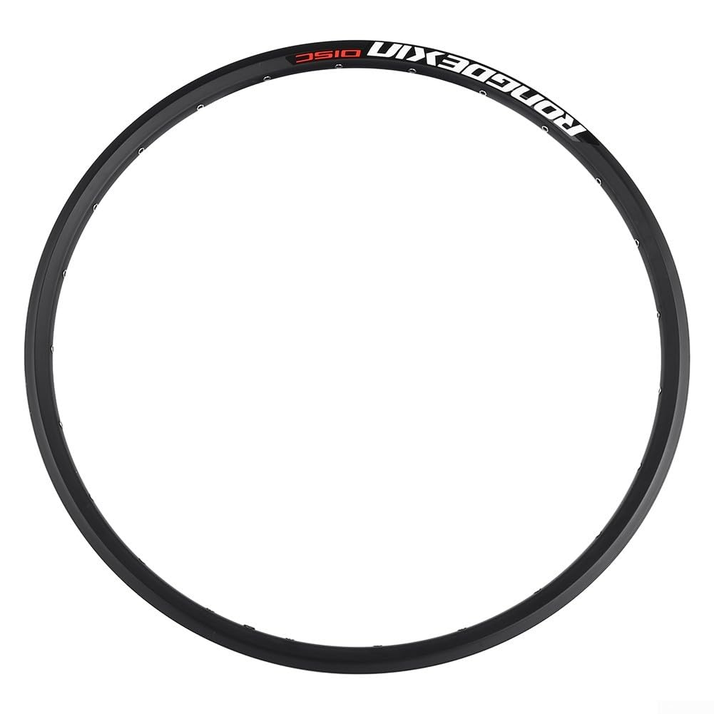 Rueda de bicicleta de aleación de aluminio 26 pulgadas, freno de disco doble capa, 24-36 agujeros, juego de ruedas MTB para neumático 26x1.5-2.125 válvula AV
