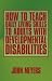 How To Teach Daily Living Skills to Adults with Developmental Disabilities