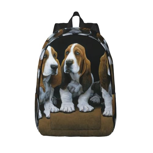 Sac à dos universitaire basset hound EdWal du campus aux voyages urbains
